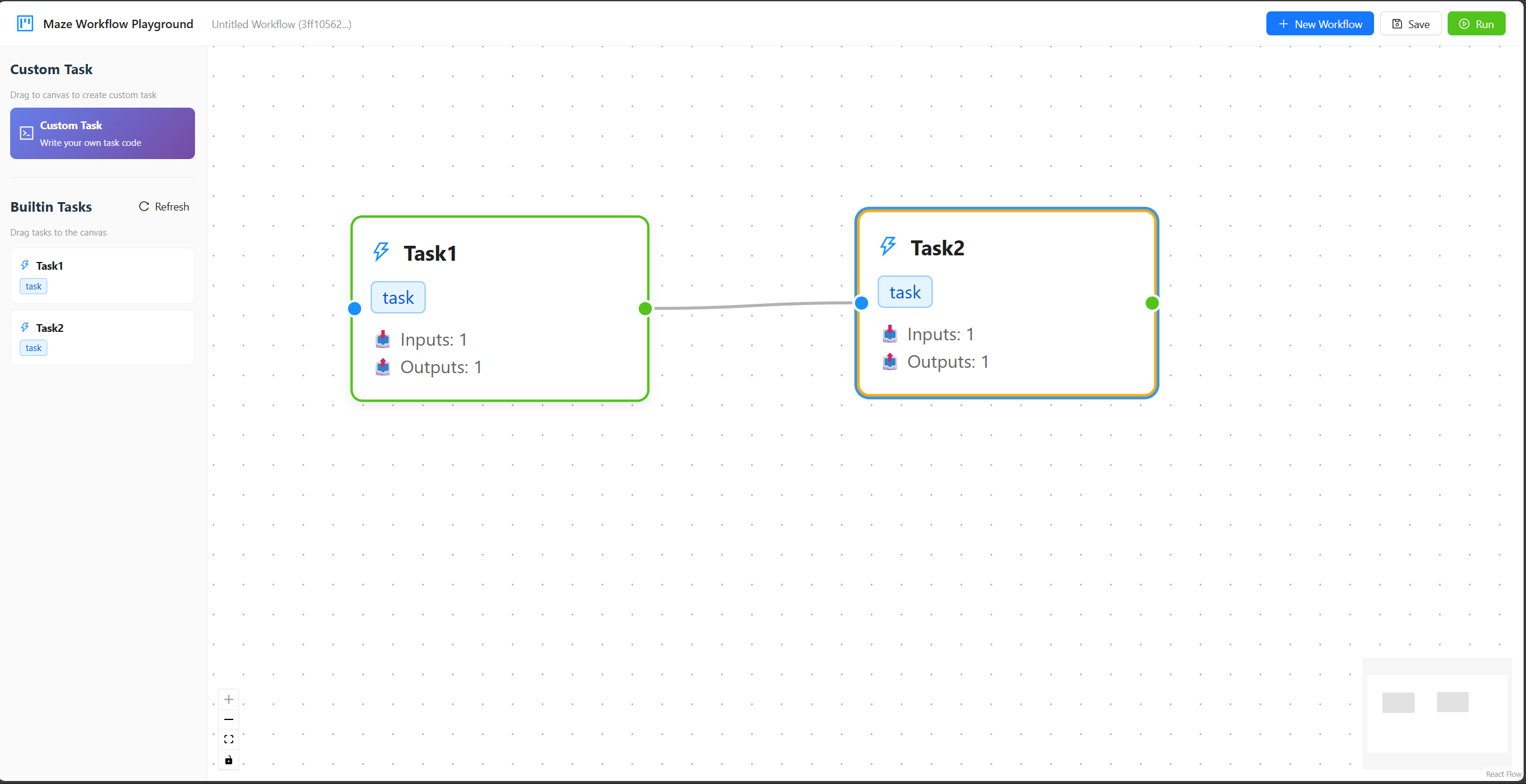 Design Workflow Screenshot
